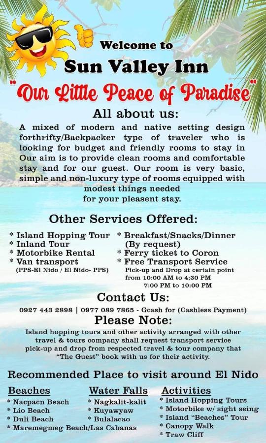 Backpackers Inn Gardenview Inn El Nido Dış mekan fotoğraf