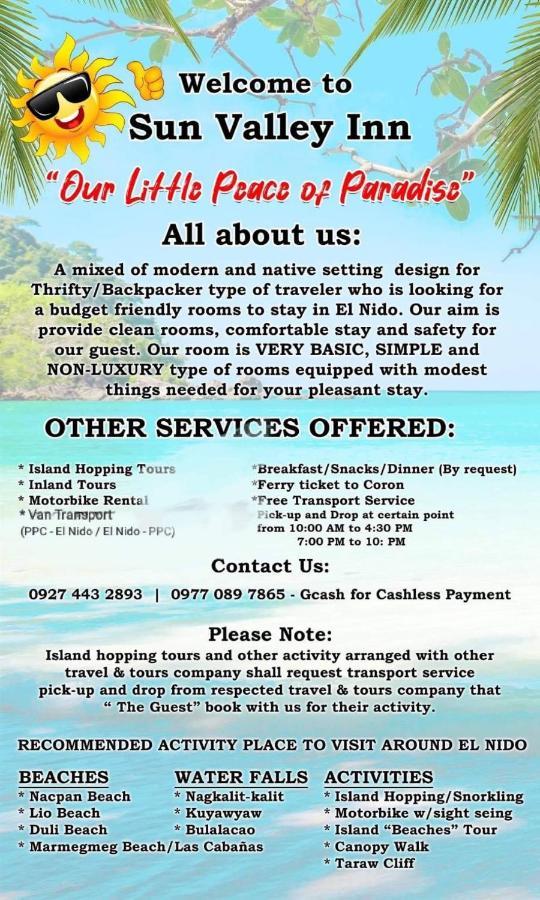 Backpackers Inn Gardenview Inn El Nido Dış mekan fotoğraf